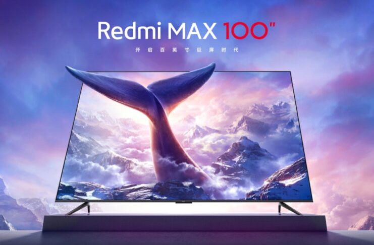 Xiaomi presenta Redmi MAX, l’enorme smart TV da 100 pollici 120 Hz, HDR10+ e HDMI 2.1