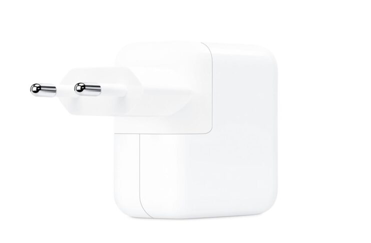 In un documento Apple riferimento ad alimentatore USB-C da 35W con 2 porte