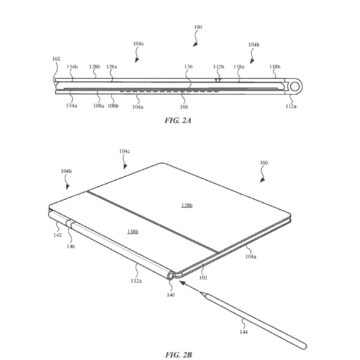 Apple brevetta Magic Keyboard con vano per Apple Pencil