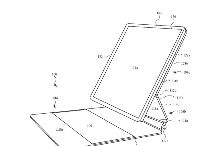 Apple brevetta Magic Keyboard con vano per Apple Pencil