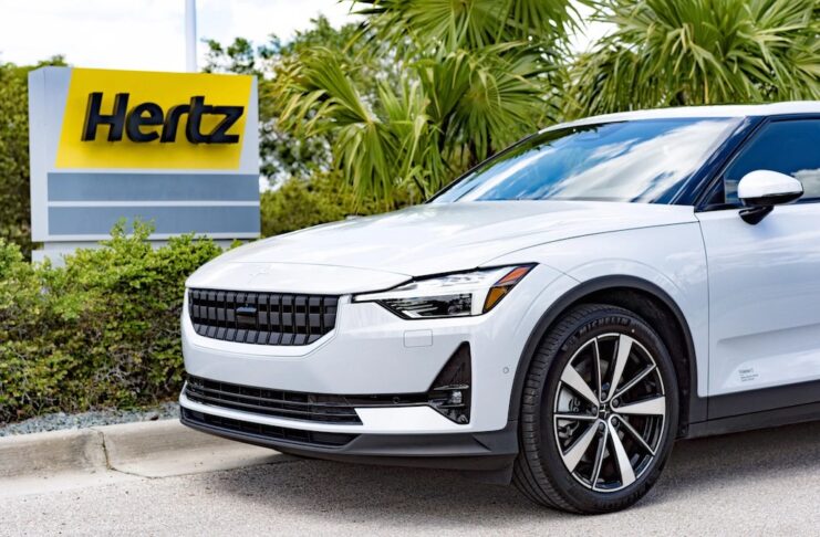 Hertz  acquisterà 65.000 veicoli elettrici da Polestar