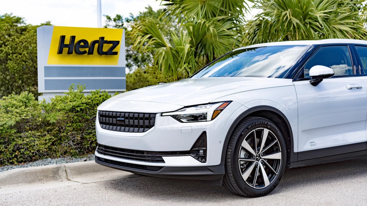 Hertz acquisterà 65.000 veicoli elettrici da Polestar