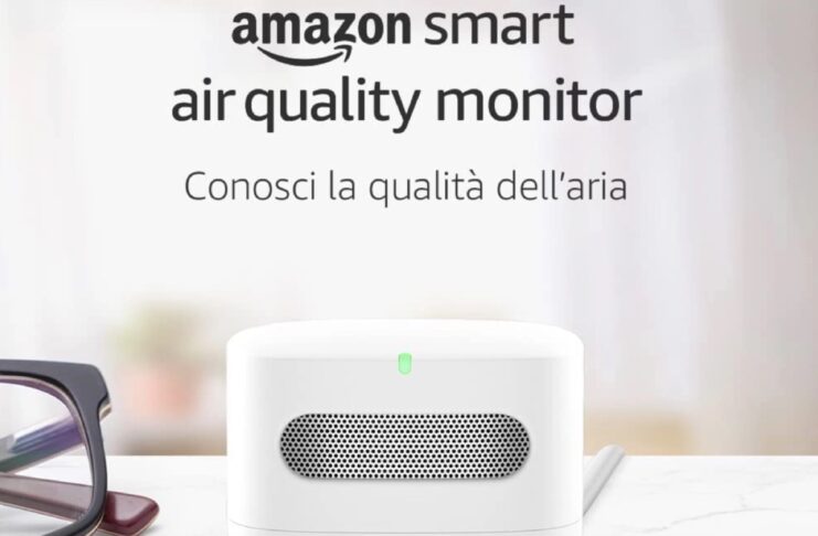 Aria sana in casa con Amazon Smart Air Quality Monitor, oggi scontato a 62,99€