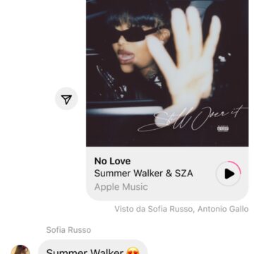 Instagram porta invio rapido e condivisione musica in Italia