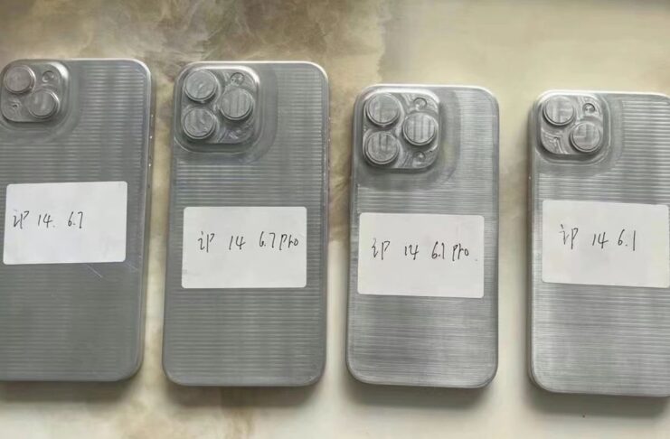 iPhone 14, gli stampi confermano dimensioni e differenze