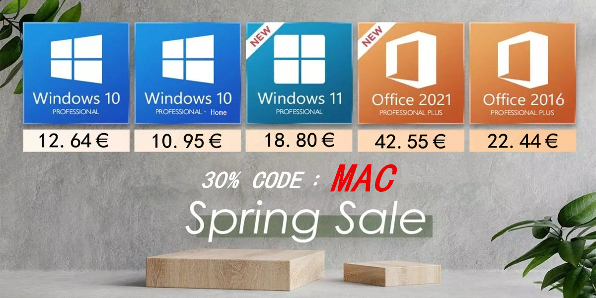 Licenze a vita Windows 10 a soli 12€ e Office a 22€, fine aprile sconti fino al 91% ! Licenze a vita Windows 10 a soli 12€ e Office a 22€, fine aprile sconti fino al 91% !
