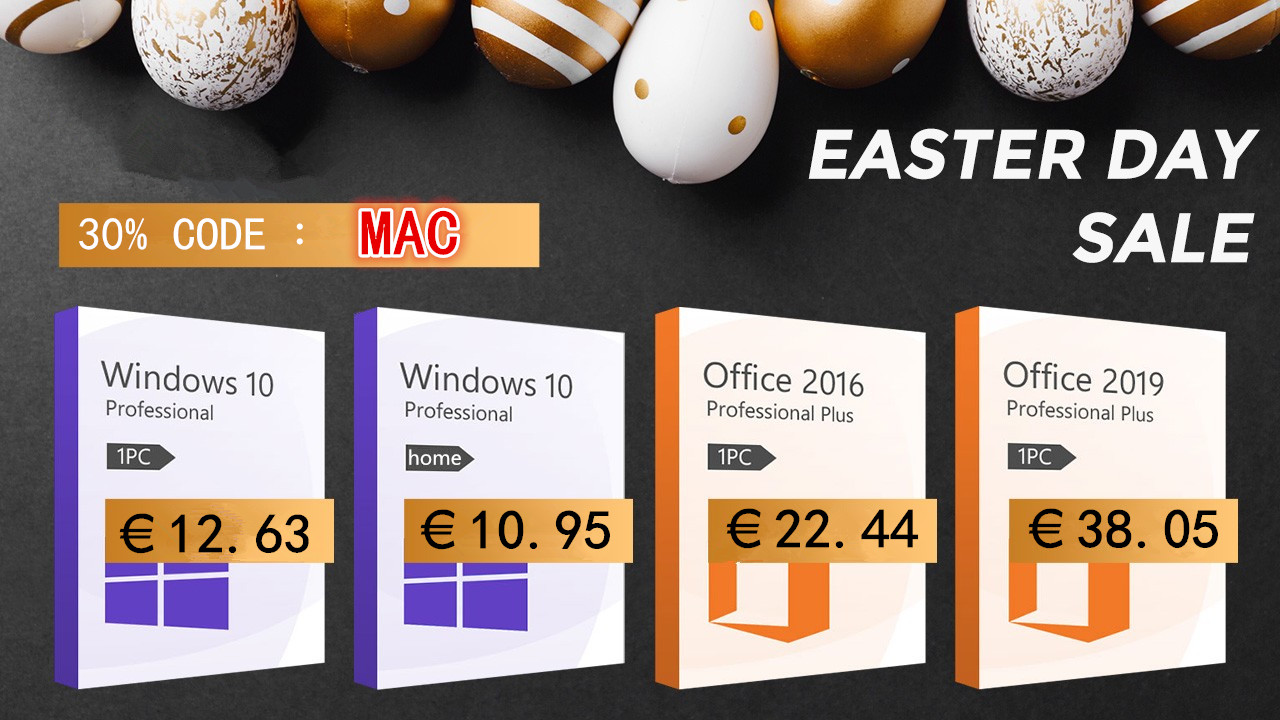 Miglior prezzo Windows 10, solo 12€, Office solo 25€ e tanti altri software originali Miglior prezzo Windows 10, solo 12€, Office solo 25€ e tanti altri software originali