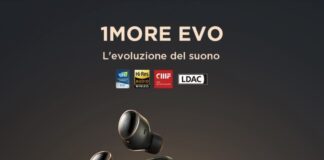 1MORE EVO con 30 euro di sconto al lancio e pad di ricarica wireless in omaggio