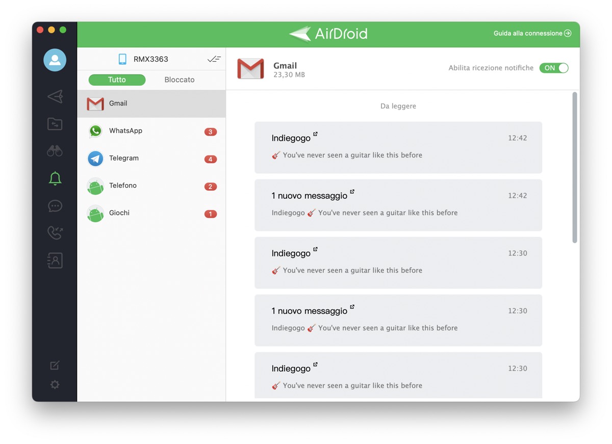 AirDroid è tutto quello che vi serve per gestire lo smartphone da PC e Mac AirDroid è tutto quello che vi serve per gestire lo smartphone da PC e Mac