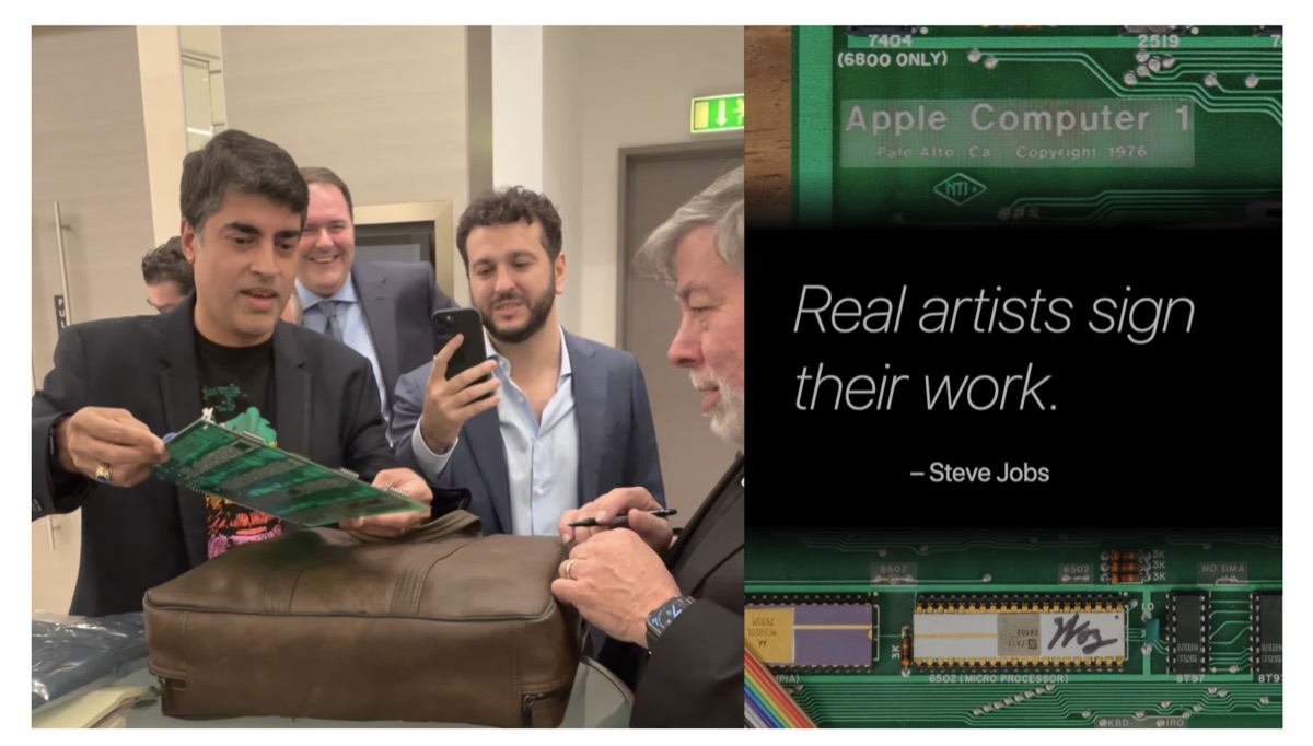 Apple I restaurato e autografato da Woz va all’asta