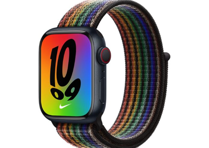 Apple lancia cinturini e quadranti Apple Watch Pride Edition 2022