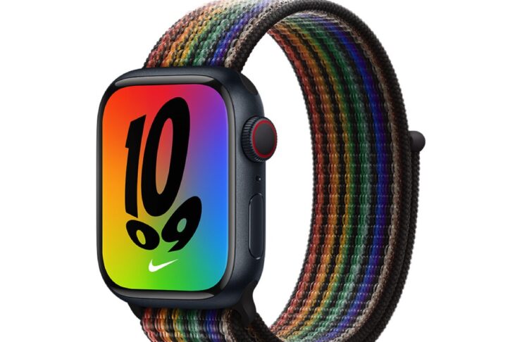 Apple lancia cinturini e quadranti Apple Watch Pride Edition 2022