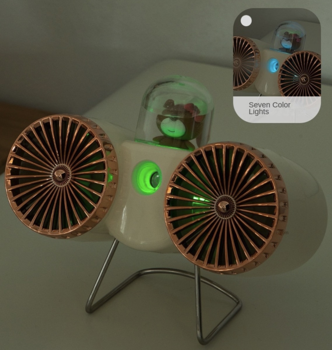 Estate al fresco con il mini ventilatore a doppia elica a 22 euro