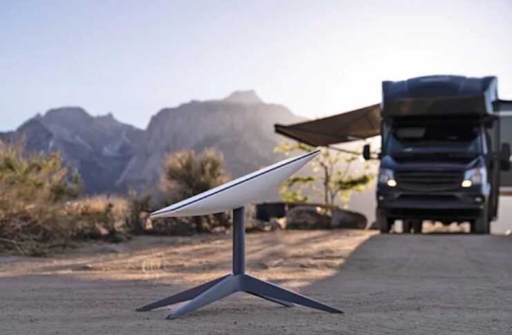 Starlink RV è il collegamento internet per camper
