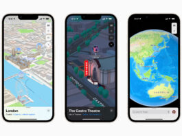Apple Mappe nuova versione in prova in Francia e Nuova Zelanda