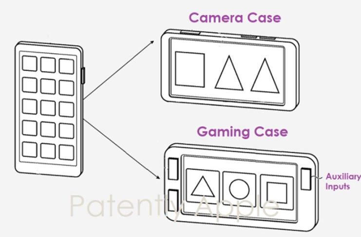 Apple ha brevettato una custodia che permette di cambiare al volo l’interfaccia l’iPhone
