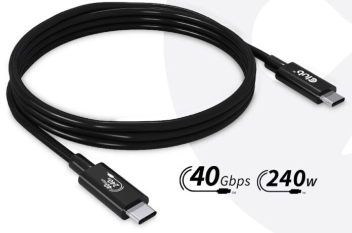 Avvistati i primi cavi USB-C fino a 240W e 40Gbps