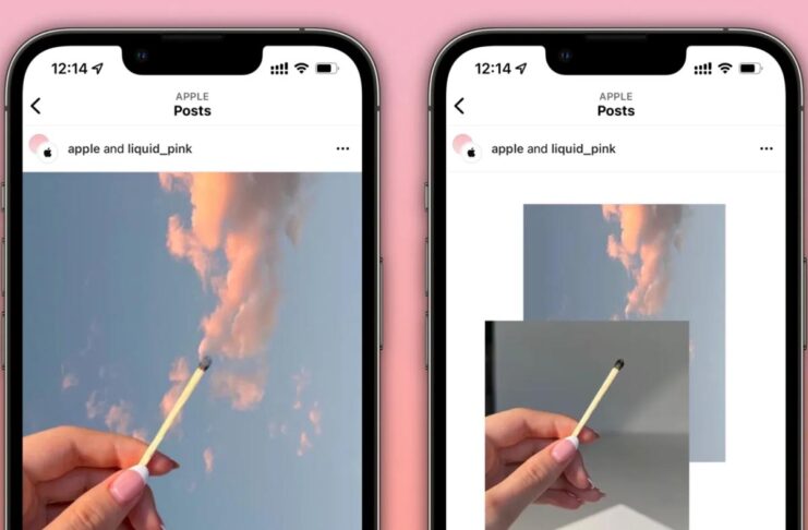 Surreali collage onirici nell’account Instagram di Apple creati con iPhone
