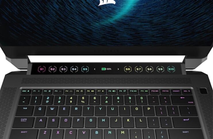 Corsair, il primo portatile ha la touch bar di Elgato Stream Deck