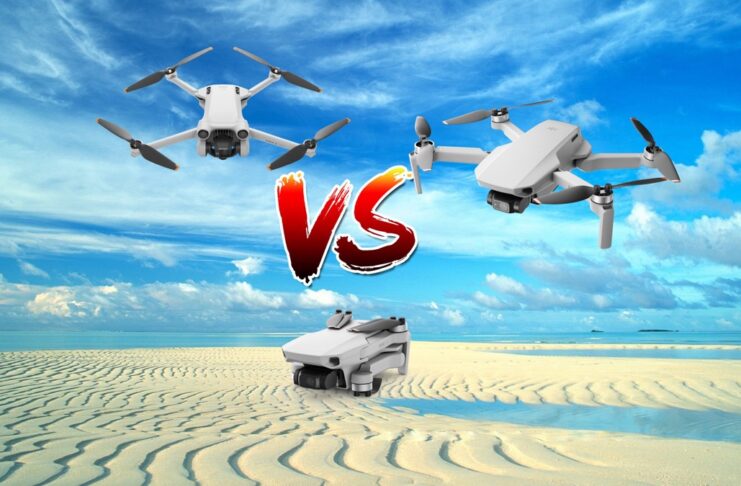 DJI Mini 3 Pro contro DJI Mini 2 ed SE, quale scegliere