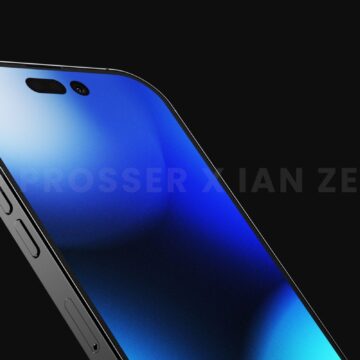 I presunti rendering degli iPhone 14 Pro