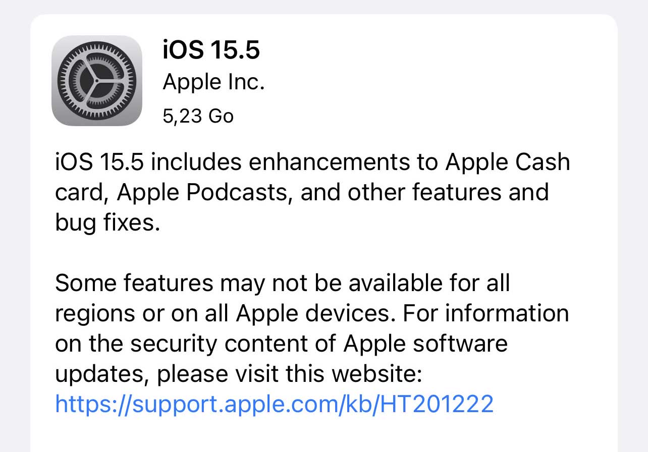Agli sviluppatori le Release Candidate di macOS Monterey 12.4, iOS 15.5 e iPadOS 15.5