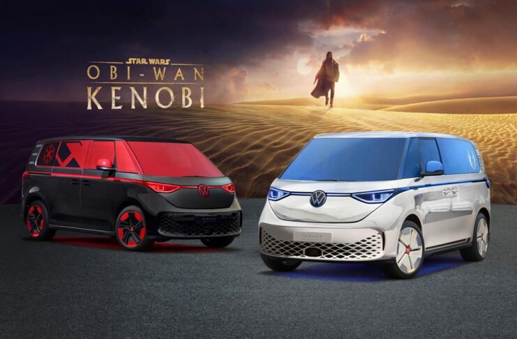 Alla Star Wars Celebration, da Volkswagen due ID. Buzz ispirati a ‘Obi-Wan Kenobi’