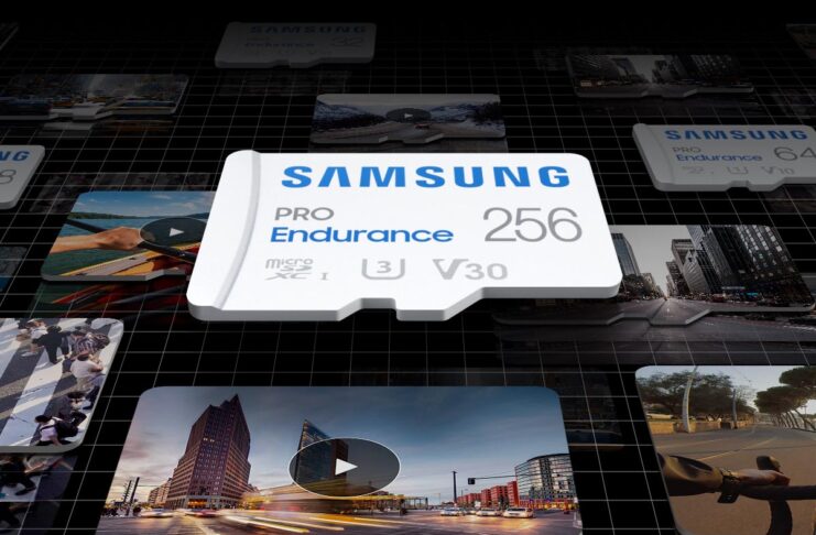 Samsung Memory Card PRO Endurance è ottimizzata per le telecamere di sorveglianza e di bordo