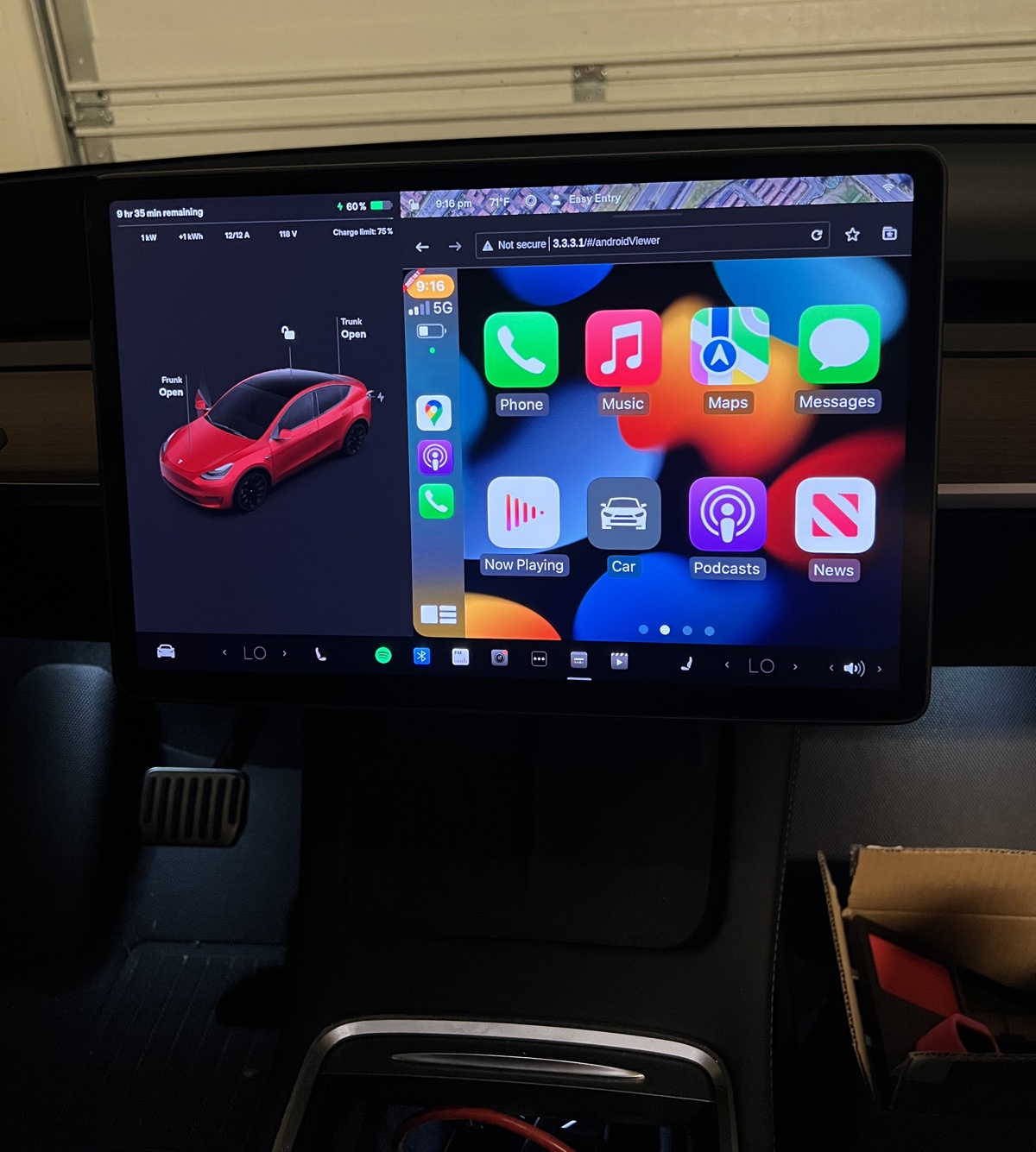 Apple CarPlay su Tesla, la soluzione fai da te è disponibile