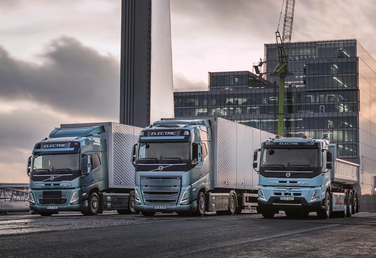 Volvo Trucks, iniziate le vendite dei veicoli elettrici pesanti
