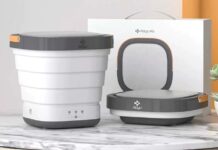 Xiaomi Moyu, la lavatrice portatile da viaggio Bozza automatica