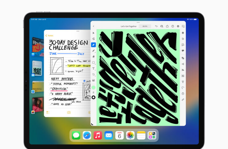 Apple mostra iPadOS 16 alla WWDC 2022