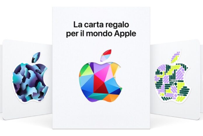 Apple, la nuova carta regalo per tutto arriva in Italia