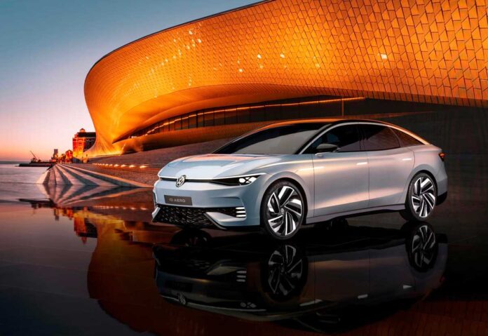 ID. AERO è la concept car completamente elettrica di Volkswagen
