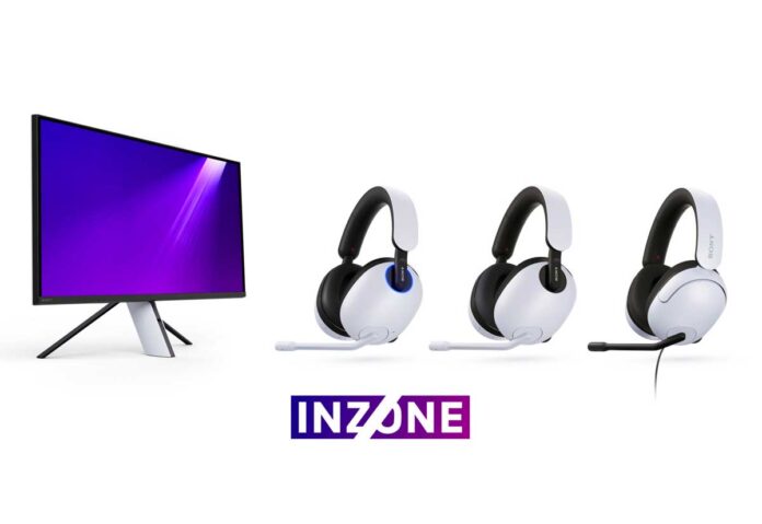 Sony INZONE, una linea di monitor e cuffie gaming per PC e e PS5