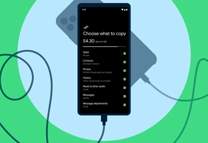L’app “Switch to Android di Google ora funziona con tutti i dispositivi con Android 12