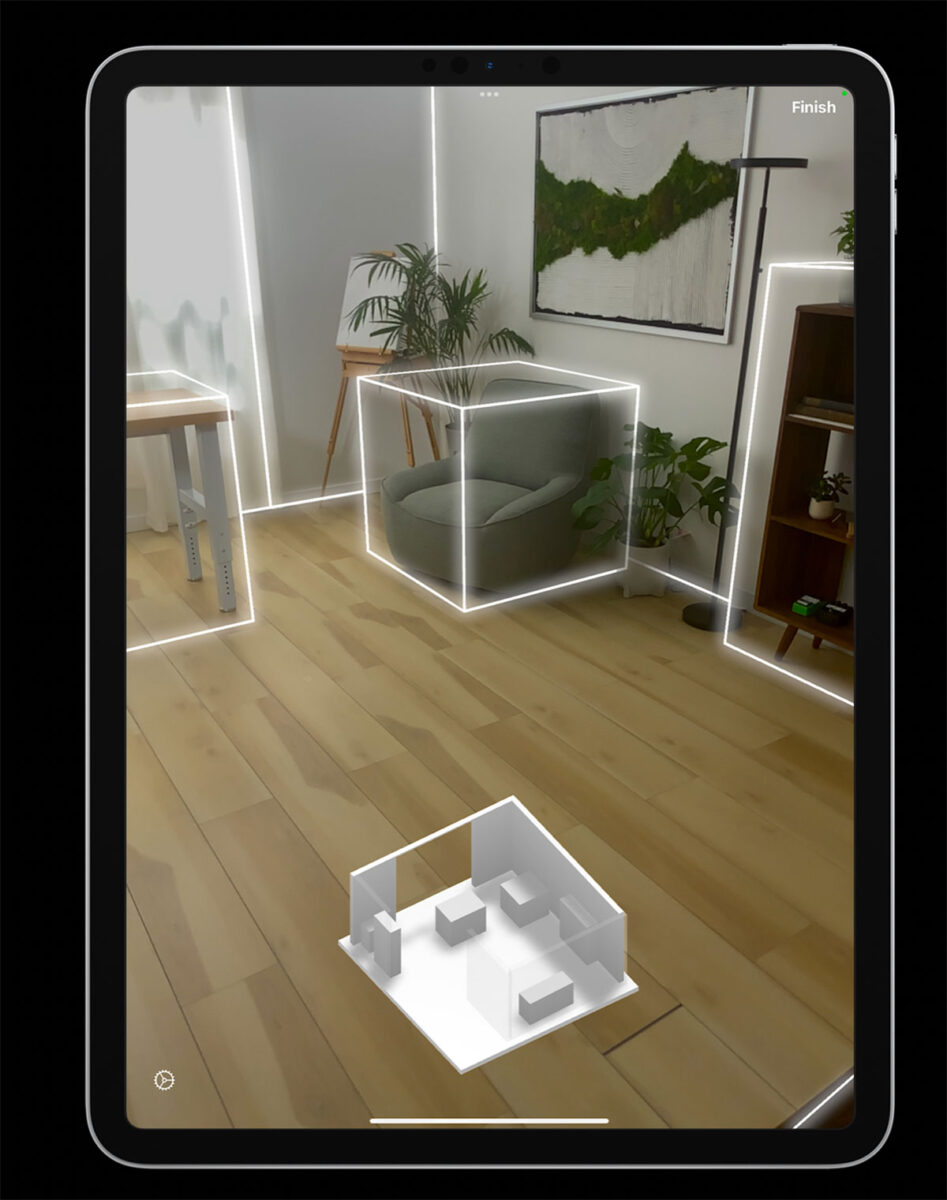 Con le API RoomPlan si potranno creare planimetria 3D di una stanza da iPhone e iPad