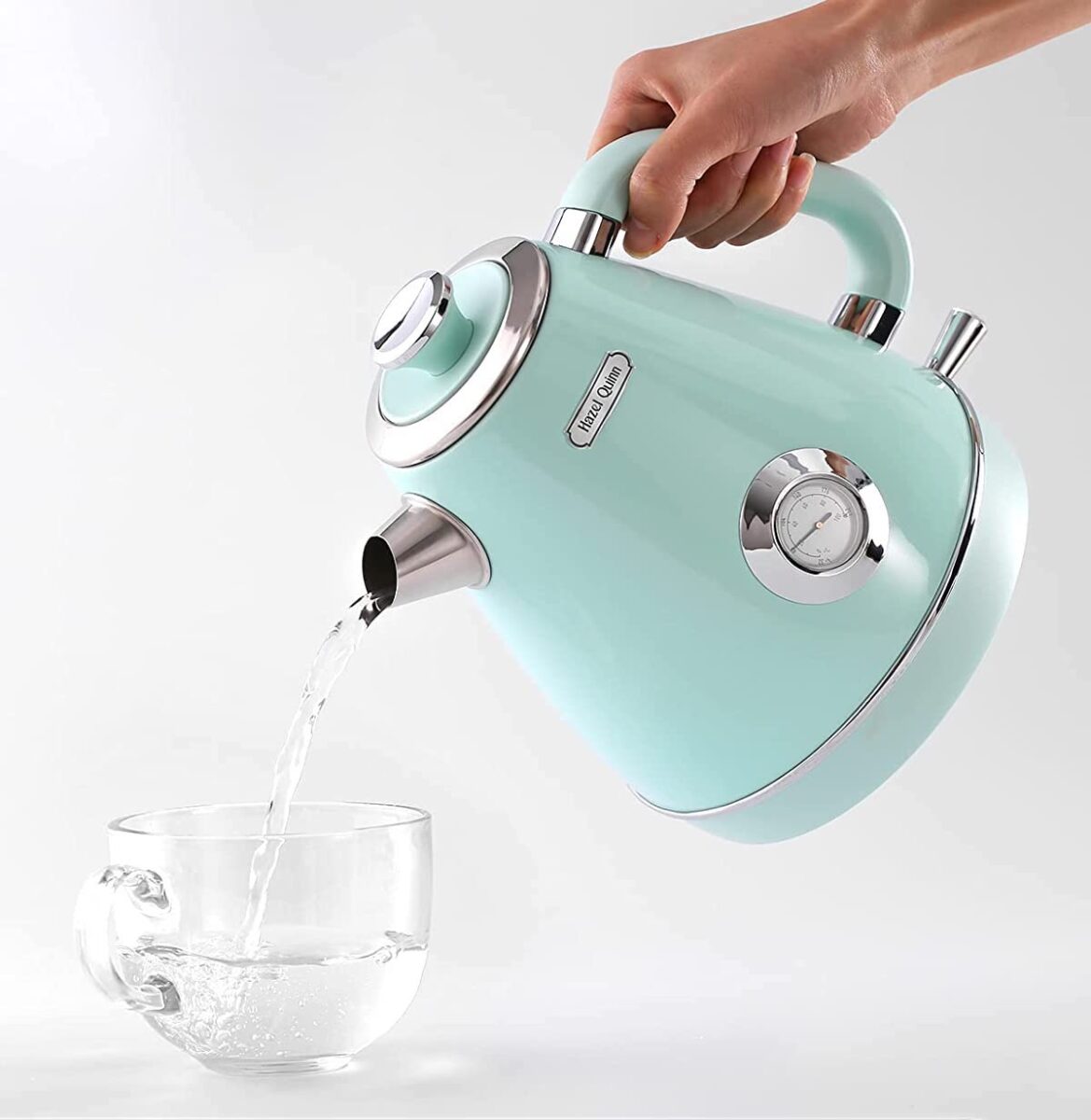 Bollitore e tostapane Hazel Quinn, alta tecnologia e design retrò, in offerta su Amazon