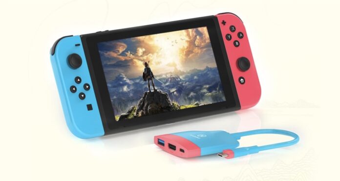 La dock portatile per Nintendo Switch costa solo 18 euro