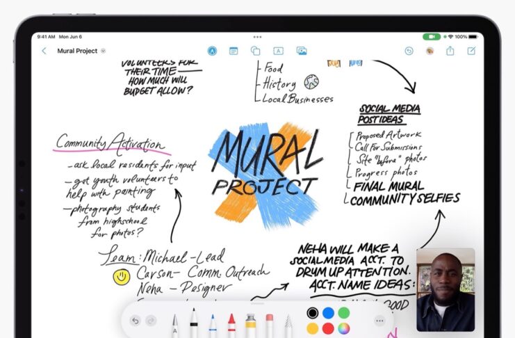 L'app Freeform di Apple rende il brainstorming facilissimo