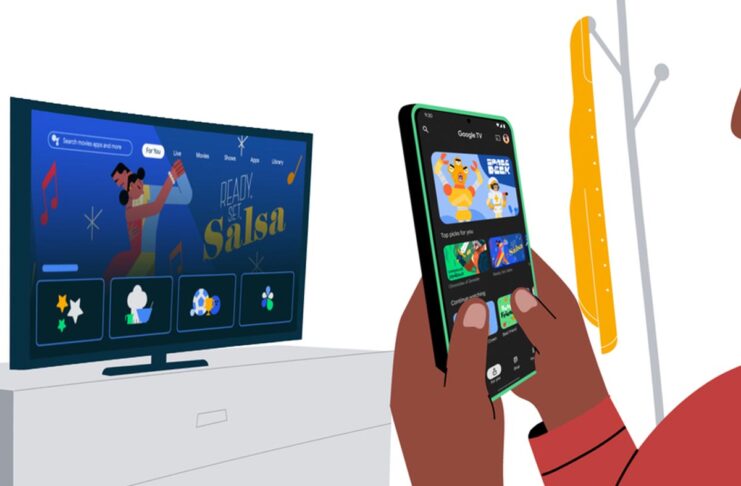 Con app Google TV telefono e iPad diventano telecomando per le TV con Android TV