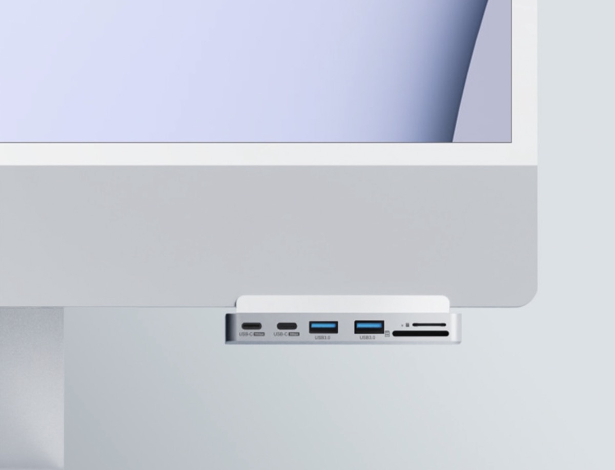 L’hub che espande la connettività di iMac 24 costa poco più di 40 euro