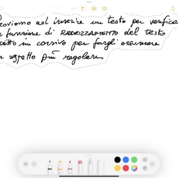 iPadOS 16 migliora la tua scrittura a zampe di gallina