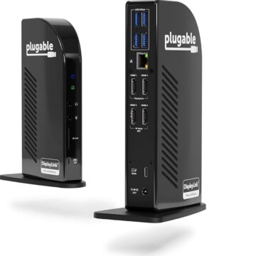 Il nuovo dock di Plugable mette quattro schermi al Mac