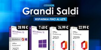 Office 2021 a 12,99 euro e sconti fino al 62% su Godeal24