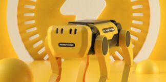 Il cane robot Xiaomi a carica solare a meno di 20 euro