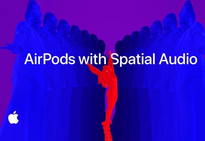 Apple, uno spot stile iPod per l’Audio spaziale di AirPods