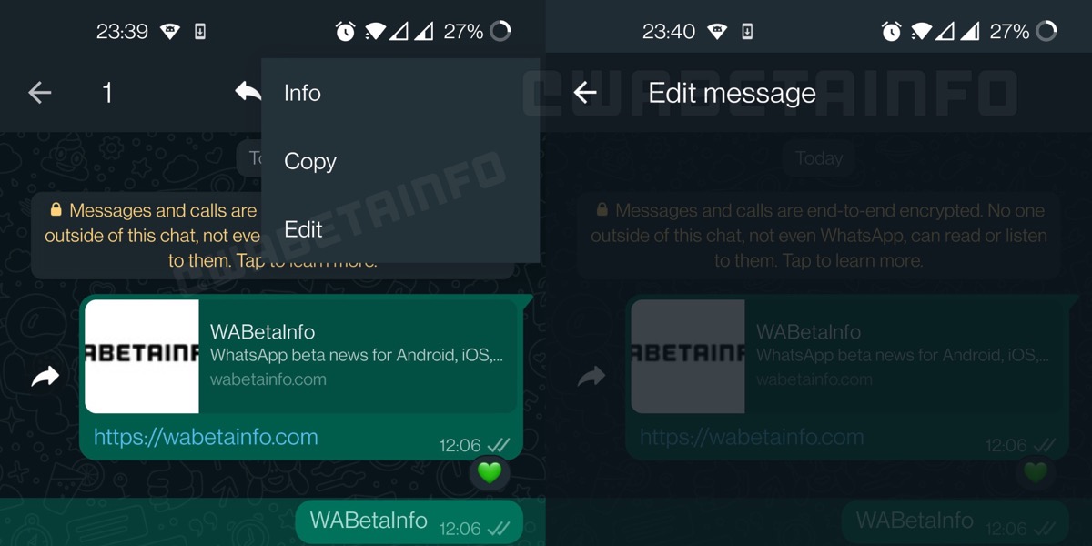 WhatsApp per iOS prepara la modifica ai messaggi