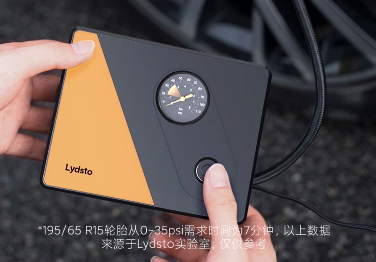 Xiaomi Youpin Lydsto, il piccolo compressore che vi toglie dai guai a 37 euro