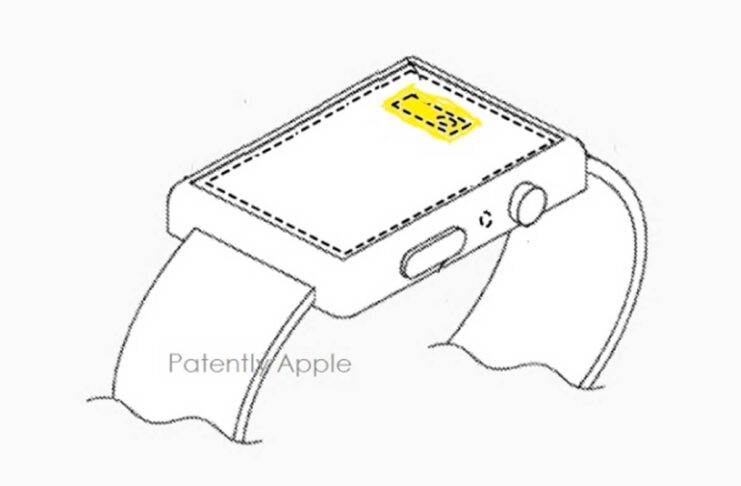 In un brevetto l’Apple Watch con il sensore biometrico sotto il display